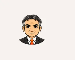 大井正勝(備後キャリアラボ)似顔絵